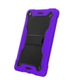 thumbnail image 6 of KIQ Guardian Series Galaxy Tab A 10.1 Case 2019, T510/T515/T517 Heavy Duty Protection Kick Stand for Samsung Galaxy Tab A 10.1-inch SM-T510/SM-T515/SM-T517 [Guardian Black Purple], 6 of 10