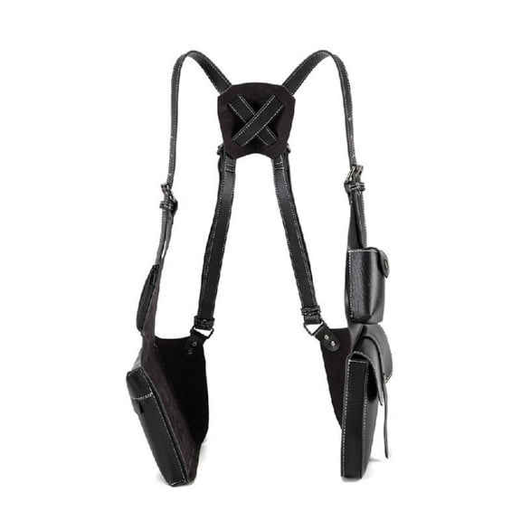 JZROCKER PU Retro Underarm Holsters Pouches with Adjustable Shoulder Strap for Film Enthusiasts and Player