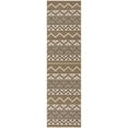thumbnail image 5 of SAFAVIEH Veranda Luwig Southwestern Indoor/Outdoor Area Rug, 6'7" x 9'6", Cream/Brown, 5 of 10