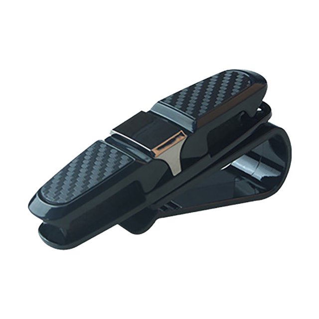Accesorios Para Coches Recambios De Automóvil Productos Carbon Brazing Car Glasses Clip Multifunctional Car Sunglasses Bill Clip