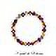 thumbnail image 3 of 1 pulsera de grado A - Cuentas redondas de 6 mm - Piedra natural semipreciosa - Joyería artesanal, 3 of 5