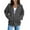 278#Dark Gray, variant on Hoodies For Women Zip Up Oversized Y2K Jackets Lightweight Casual Athletic Fleece Plus Size Sweatshirts Fall Fashion 2025 Light Brown 2XL