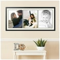 thumbnail image 2 of ArtToFrames Collage Photo Picture Frame with 3 - 14x18" Openings, Framed in Black with Brilliant White and Black Mats (CDM-3926-1544), 2 of 8