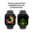 thumbnail image 4 of Apple Watch Series 11 GPS 42mm Jet Black Aluminium Case with Black Sport Band - S/M, 4 of 5