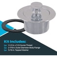 thumbnail image 4 of Kit de desagüe para bañera Lift-N-Turn de 1-1/2 pulgadas, 4 of 5