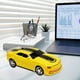 thumbnail image 4 of Robot de coche transformador de control remoto inteligente | Transformación automática con un solo botón | Detalles de alta simulación | Construcción metálica duradera de ABS | Amarillo | Juguete de, 4 of 7
