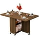 thumbnail image 1 of Mesa Plegable de Madera Bluelander, Café Oscuro, 1 of 5