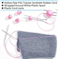thumbnail image 5 of Synthetic Rubber Cord Kit 54.68 Yards - 6 Plastic Cord Locks for Drawstring Elastic Shoelace Hot Pink, 5 of 9