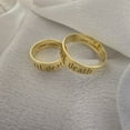 thumbnail image 3 of Aspire Jewels-Unisex Brass Engraved Band Ring – “Til Death” Gothic Black Lettering – Gold Plated – Custom Inside Engraving – US Sizes 5–10, 3 of 6