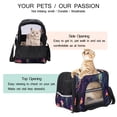 thumbnail image 3 of Jellyfish Compact and Stylish Pet Bag - 900D Oxford Fabric with Sherpa Base, Ideal for Travel and Outdoor Use - 17x10x11.8 in, Durable and Comfortable Dog Carrier, 3 of 7