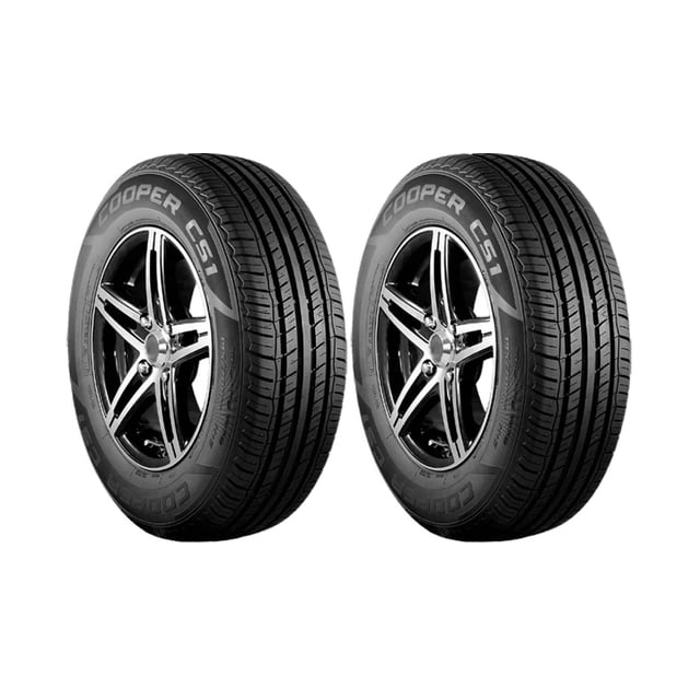 PAQUETE DE 2 LLANTAS - 195 60 R15 COOPER CS1 88T