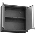 thumbnail image 4 of Pemberly Row 2-Door Modern Metal Floating Garage Cabinet in Gray, 4 of 11