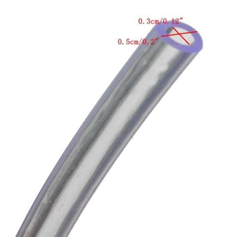 1m Black Fuel Petrol Hose Fits For Chainsaw,strimmer,hedge Trimmer,brushcutter