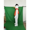 thumbnail image 4 of Plush Snowman Mascot Costume Christmas Cartoon Character Outfit Adult, 4 of 4