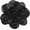 Black, variant on Extra Large Rose Flower Brooches, Lapel Pins Dainty Satin Fabric Big Camellia Oversized Brooch Pin for Women Wedding/Dance/Clothes/Accessories/Party