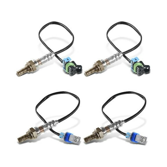 Oxygen Sensor Kit 4 - Compatible with 2010 - 2015 Chevy Camaro 6.2L V8 2011 2012 2013 2014