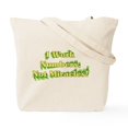 thumbnail image 2 of CafePress - Numbers, Not Miracles Tote Bag - Unisex Canvas Tote Bag, Beige, 1-Piece, 2 of 9