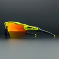 thumbnail image 1 of Gafas fotocromáticas rojas para ciclismo, lentes polarizadas para exteriores, deportivas, de montaña, para hombre y mujer qiuyongming unisex, 1 of 2