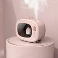 thumbnail image 3 of Humidificadores ultrasónicos de animales de niebla fría, luces LED nocturnas, Mini humidificador USB, recarga ultrasónica,silencioso, inalámbrico, carga USB para dormitorio(rosa) XianweiShao 8390615109734, 3 of 5