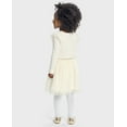 thumbnail image 2 of The Children's Place Toddler Girls Long Sleeve Ribbed Tutu Dress, Sizes 12M-5T, 2 of 6