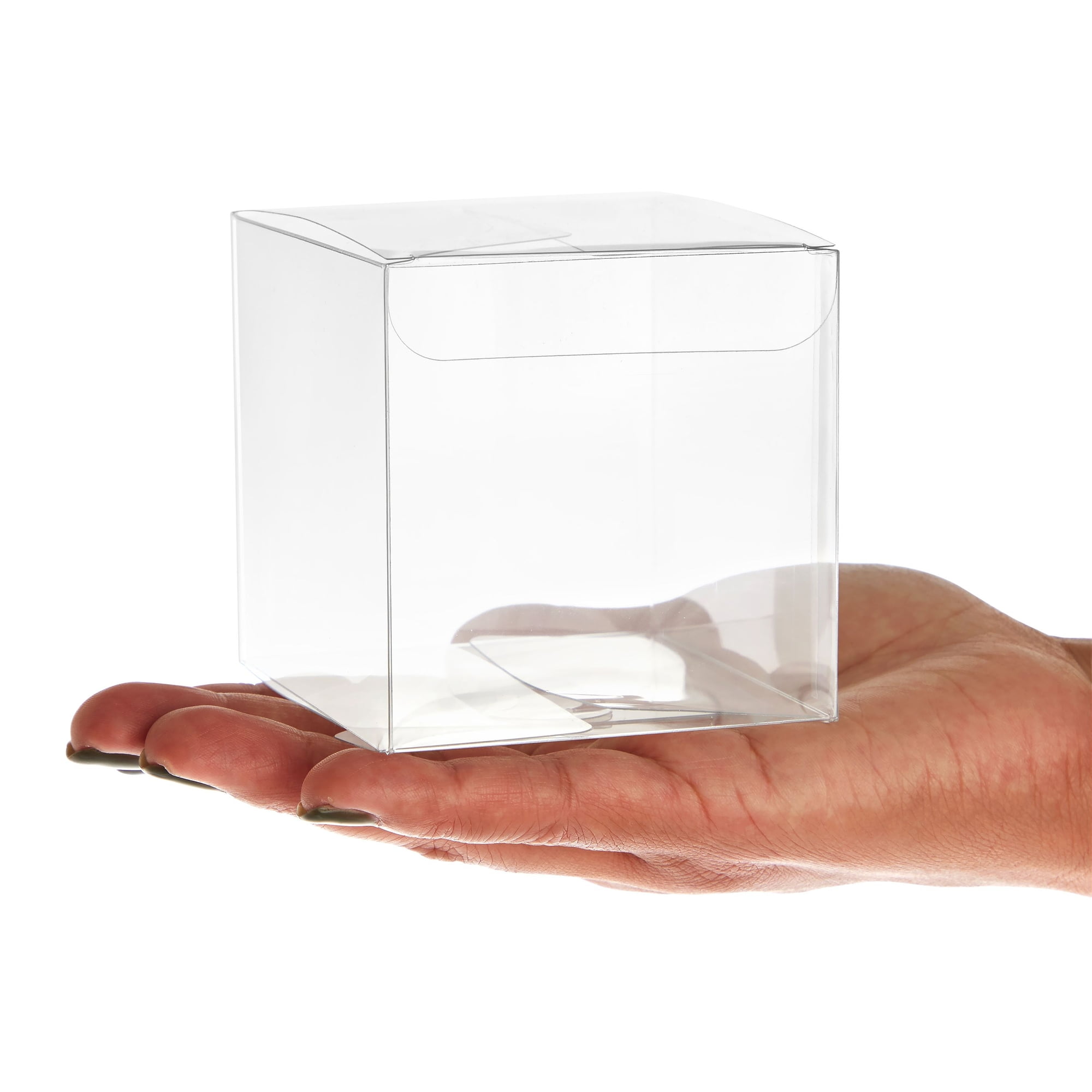 Square Tall Clear Box, Candy Favor