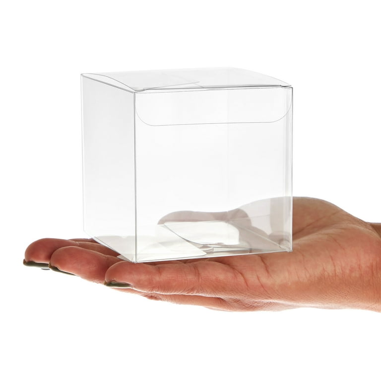 Clear Acrylic Plastic Square Box Containers with Lids, 3x3x3 Inches – Focus  Nutrition