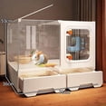 thumbnail image 2 of Premium Outdoor Pet Rabbit Cage The Perfect Home Rabbit Villa & Snuggly Rabbit Nest for Your Beloved Bunny, 2 of 3