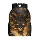 thumbnail image 1 of Balery Cool Black Gold Dragon Mochila - Mochila Estilosa y Duradera para Laptop de 15 Pulgadas con Tela Oxford Impermeable, 1 of 8