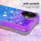 thumbnail image 4 of For iPhone 17 TPU Case Gradient Quicksand Phone Back Cover - Pink+Sky Blue, 4 of 5