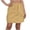 Yellow, variant on YgkuHd Cargo Skirt for Women Casual Fashion Pants Ladies Solid-color Stretch Belt Skirt String Button Pockets Shorts Dress Work Skirt with Pocket,Blue_XL