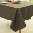 thumbnail image 1 of Dabuda Rectangle Tablecloth Waterproof Polyester Table Cloths Wrinkle-Free Washable Table Cover for Dining，picnic，Party，Buffet，Wedding， Indoor and Outdoor (coffee, 55×87 Inch,6-8 seats), 1 of 7
