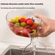 thumbnail image 2 of Escurridor para Frutas y Verduras Cateissary Práctico y Conveniente Filtro de Cocina Resistente Negro Transparente, 2 of 6