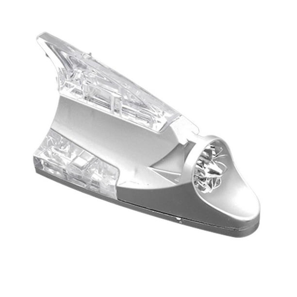 Del Vehículo Del Coche Pintura Luminosa Luces Aéreas Auto Aletas De Tiburón Decoración Del Techo Luz Led Luz Del Techo Del Coche Eigraketly HA039608-02