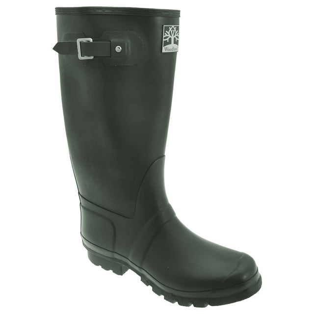 Woodland Quality Strap Wide Fit Wellington Boots
