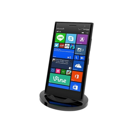 Refurbished - Nokia Lumia 735 (Windows) Smartphone, 8GB, Black for (Best Nokia Lumia Smartphone)