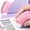 Pink, variant on SHJHENG Curved Retractable Push Eraser Non-slide Slide Lock Shape TPE Pencil Eraser For Student Writing