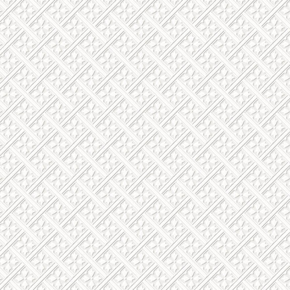 Laura Ashley Mr Jones Paintable White Wallpaper