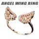 thumbnail image 1 of Anillos para mujer, regalos para mujer. Nuevo y elegante anillo de alas de ángel que revela tu personalidad única. Anillo de moda., 1 of 2