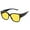 01 Black Frame/Night Vision Yellow Lens, variant on Night Vision Driving Glasses Fit Over Eyeglasses for Men Women Polarized Nighttime Glasses Oversized Lens