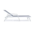 thumbnail image 5 of LeisureMod Marlin Patio Chaise Lounge Chair With Arms Aluminum Frame Dark Gray, 5 of 12