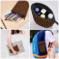 thumbnail image 5 of Xecao Halloween Bat Print Telescopic Pencil Bag Pen Holder Pop Up Stationery Case Stand-up Retractable Transformer Bag Standing Organizer, 5 of 6