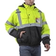 thumbnail image 1 of sesafety Reflective Jacket for Men, High Visibility Jackets, Safety Jackets for Men, Hi Vis Construction Bomber Jackets Waterproof with Pockets and Z, 1 of 6