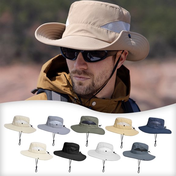Jacenvly Room Decor 2 Ways To Wear Sunscreen Visor Hat Men and Women Hiking and Fishing Quick Dry Fisherman'S Hat Breathable Visor Hat