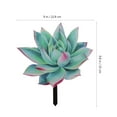 thumbnail image 2 of AURARMLET 1Set Outdoor Ornaments for Yard Acrylic Succulent Shape Garden Stake Decorative, 2 of 8