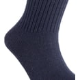 thumbnail image 4 of Lian LifeStyle Women's 2 Pairs Knee Length Knitted Wool Socks stripped Size 7-9, 4 of 8