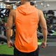 thumbnail image 5 of pstuiky Camiseta sin mangas para hombre, Blusa informal de verano con capucha y sin mangas de color liso para hombre Chaleco de hombre xl, 5 of 6