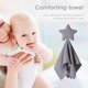 thumbnail image 4 of Baby Appease Towel Star Moon Toalla pacificadora infantil para regalo de bebé (Estrella de hollín) Likrtyny libre de BPA, 4 of 6