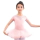 thumbnail image 1 of Vestido de baile para niña, vestido de entrenamiento de manga corta, conjunto de falda de ballet, falda de baile, 1 of 3