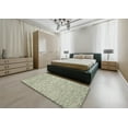 thumbnail image 4 of Ahgly Company Indoor Rectangle Contemporary Khaki Green Abstract Area Rugs, 7' x 10', 4 of 6