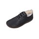 thumbnail image 2 of Zapatos casuales de punta redonda con suela blanda y tacón plano con cordones de color sólido para mujer, zapatos individuales Wmkox8yii  FOPL1903, 2 of 7